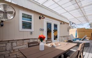 Secluded Hill Country Cabin with Sauna & Pool - Wimberley, Texas