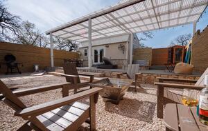 Secluded Hill Country Cabin with Sauna & Pool - Wimberley, Texas