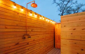 Secluded Hill Country Cabin with Sauna & Pool - Wimberley, Texas