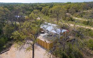 Secluded Hill Country Cabin with Sauna & Pool - Wimberley, Texas
