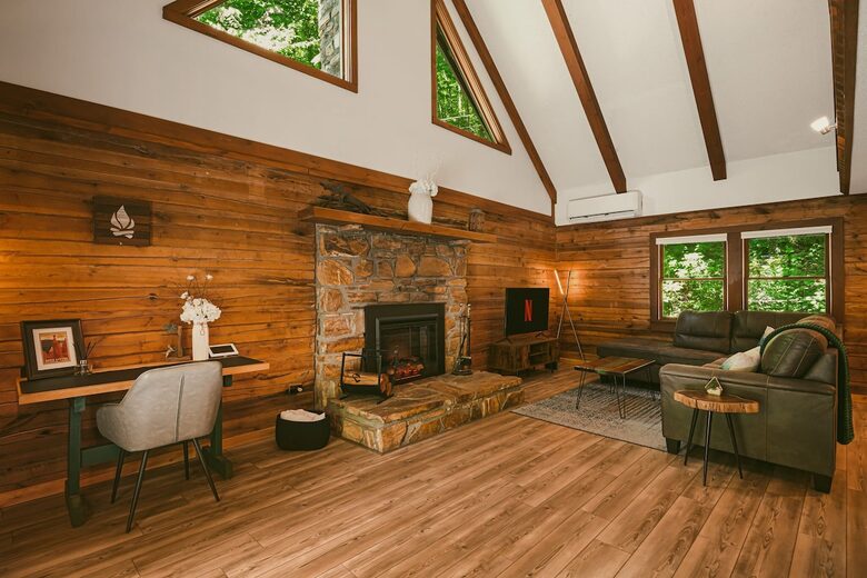 Private Mountain Retreat with 65' Waterfall & Natural Pool - Sylva, North Carolina