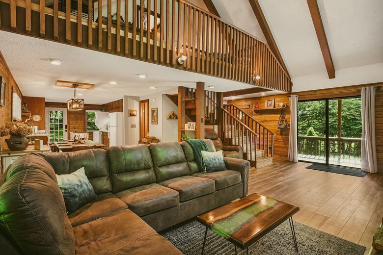 Private Mountain Retreat with 65' Waterfall & Natural Pool - Sylva, North Carolina