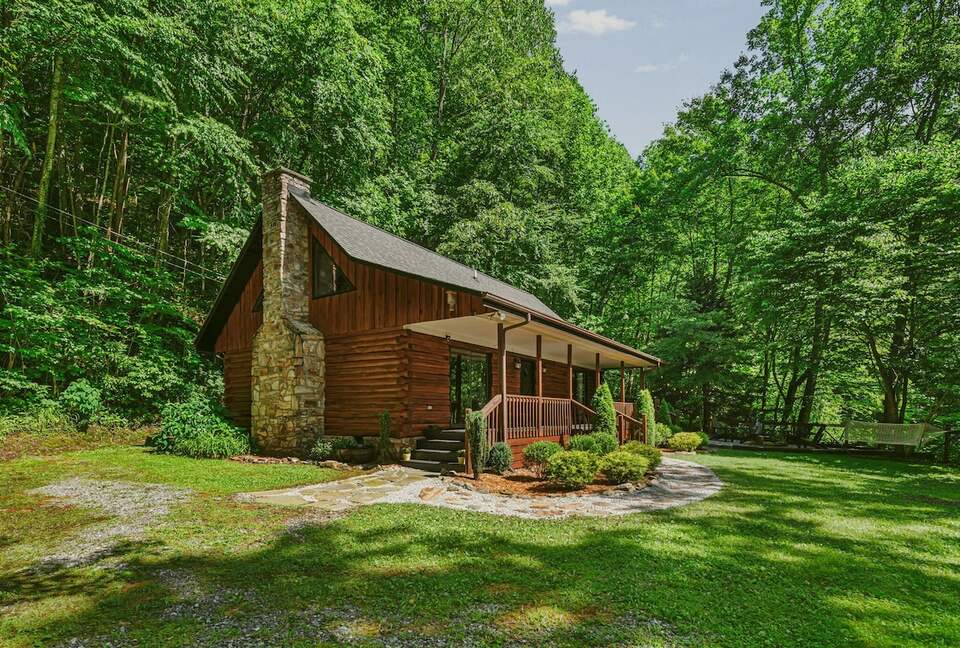 Private Mountain Retreat with 65' Waterfall & Natural Pool - Sylva, North Carolina