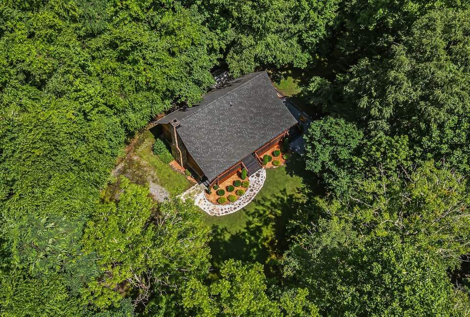 Private Mountain Retreat with 65' Waterfall & Natural Pool - Sylva, North Carolina