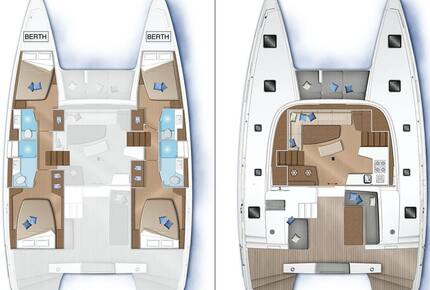 Lagoon 42 - 4 + 2 cab. - Wilma af Sweden - 2018. - Komolac, Croatia