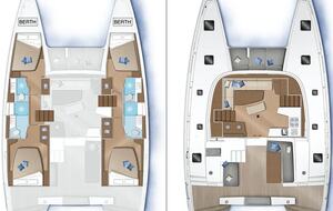 Lagoon 42 - 4 + 2 cab. - Wilma af Sweden - 2018. - Komolac, Croatia