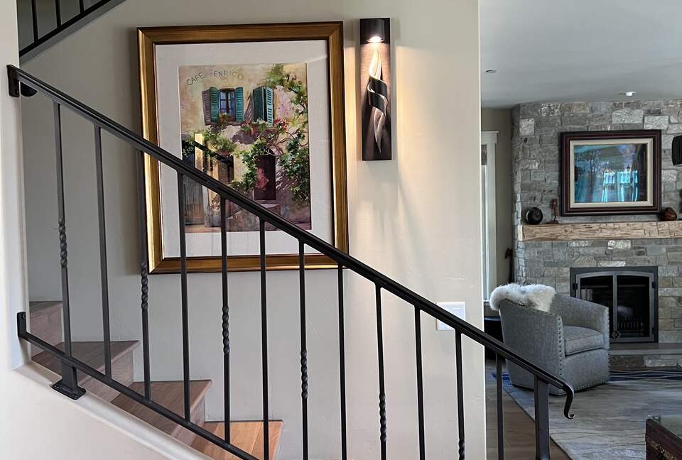 First look coming through the front door