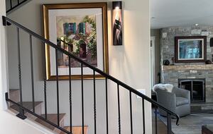 First look coming through the front door