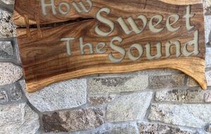 The sound of the ocean inside the name of the house