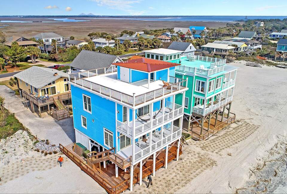 Rooftop Views at Folly Beach - Folly Beach, South Carolina