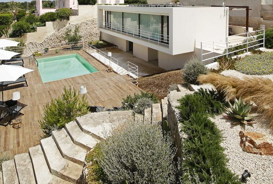 Sea-View Contemporary Villa at Plemmirio Reserve - Syracuse, Italy