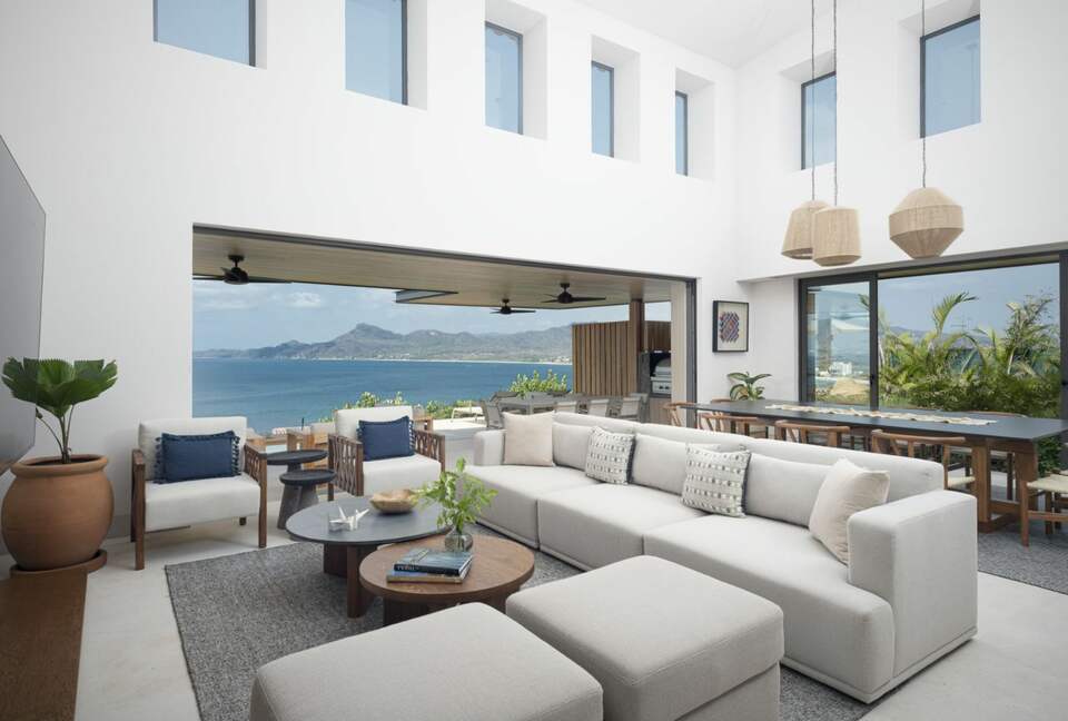 Punta Mita Masterpiece Overlooking Litibú Bay | Includes Golf Cart - Punta Mita, Mexico