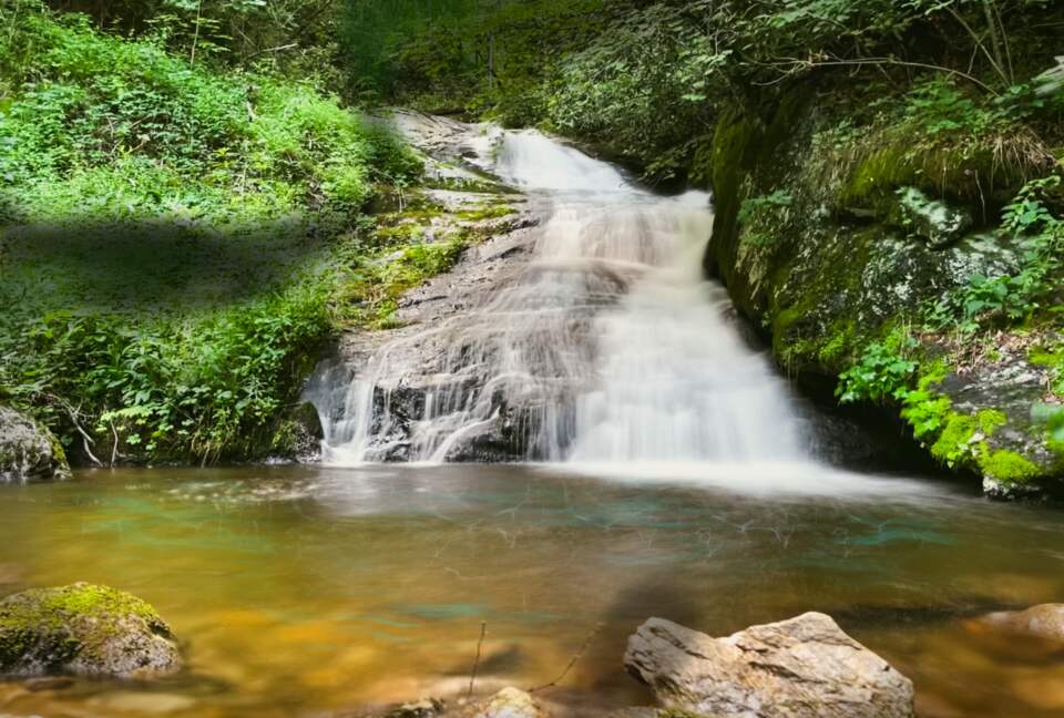 Private Mountain Retreat with 65' Waterfall & Natural Pool - Sylva, North Carolina
