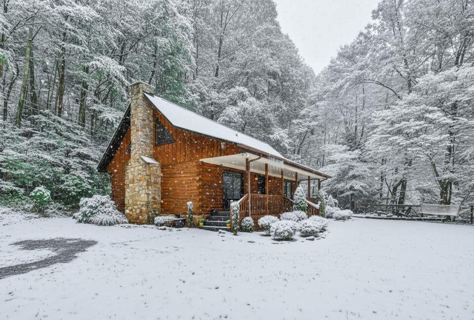 Private Mountain Retreat with 65' Waterfall & Natural Pool - Sylva, North Carolina