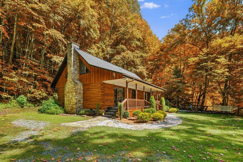 Private Mountain Retreat with 65' Waterfall & Natural Pool - Sylva, North Carolina