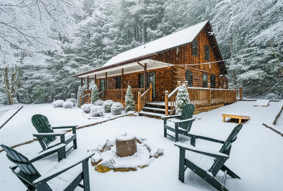 Private Mountain Retreat with 65' Waterfall & Natural Pool - Sylva, North Carolina