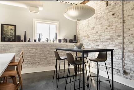 Modern River West Escape with Luxe Comforts - Chicago, Illinois