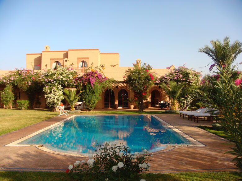 View of the main villa “DAR SALMA”