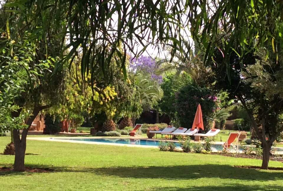 Charming Moroccan Villa with Mountain Views and Gardens - Marrakesh, Morocco