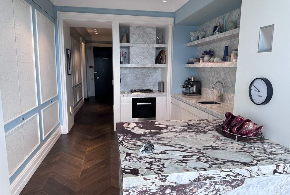 Kitchen with Miele appliances