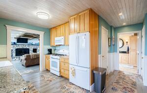 kitchen bath and family room