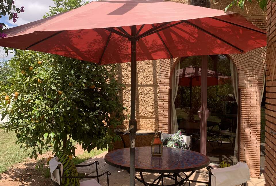 Terrace of “TIGMI” house