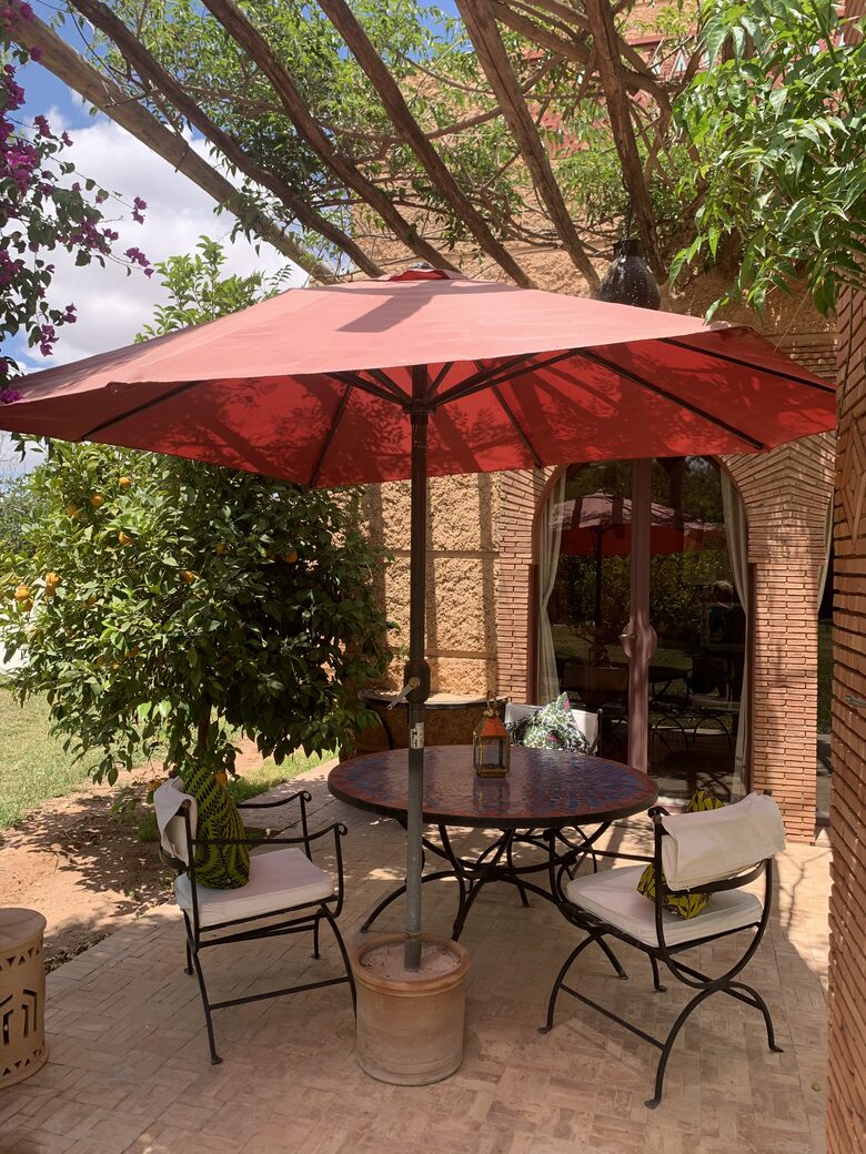 Terrace of “TIGMI” house