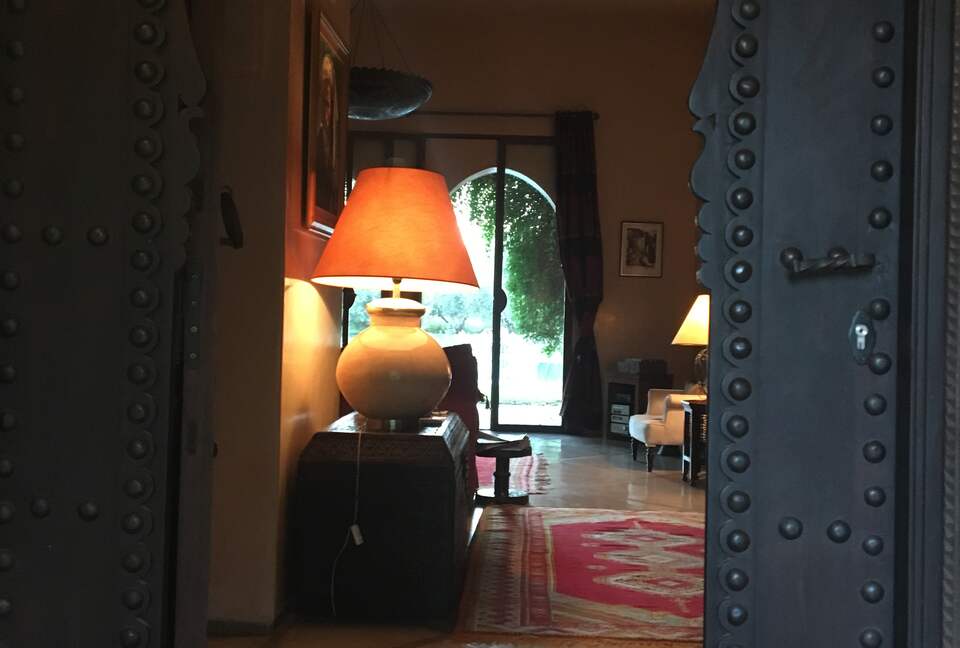 Entrance of the main house