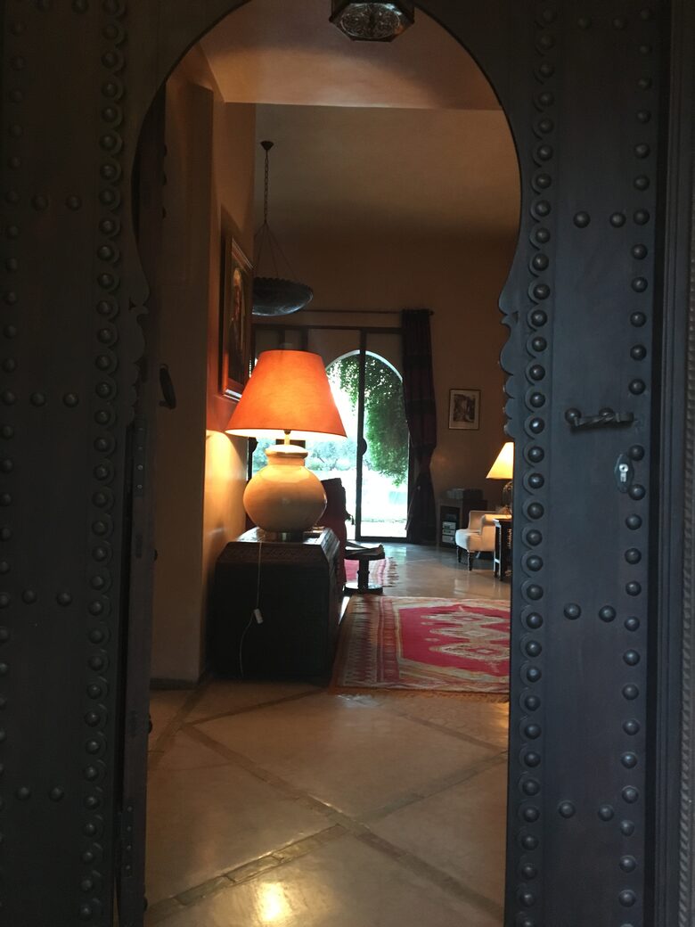 Entrance of the main house