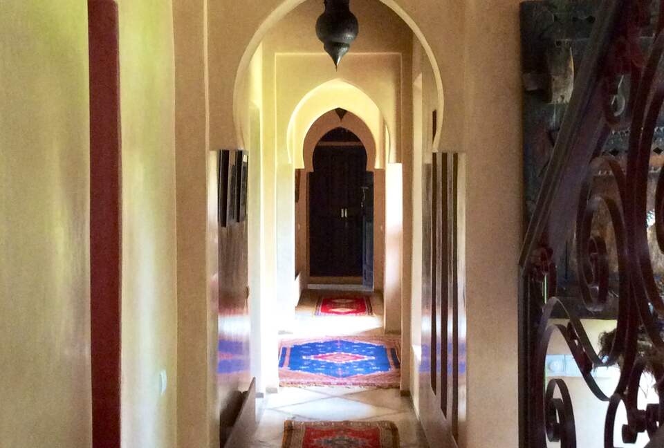 Access to the bedrooms