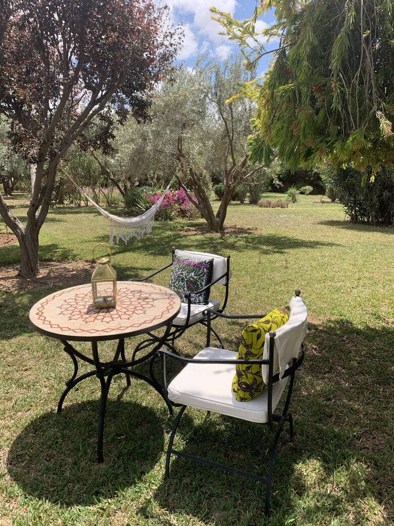 Charming Moroccan Villa with Mountain Views and Gardens - Marrakesh, Morocco