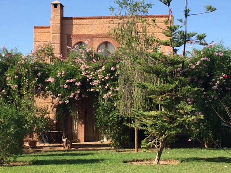 View of the small villa “TIGMI”