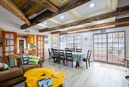 Charming Blue Waterfront Haven - Harsens Island, Michigan