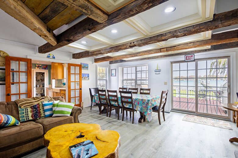 Charming Blue Waterfront Haven - Harsens Island, Michigan