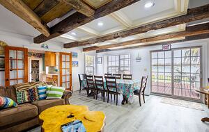 Charming Blue Waterfront Haven - Harsens Island, Michigan