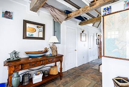 Charming Blue Waterfront Haven - Harsens Island, Michigan