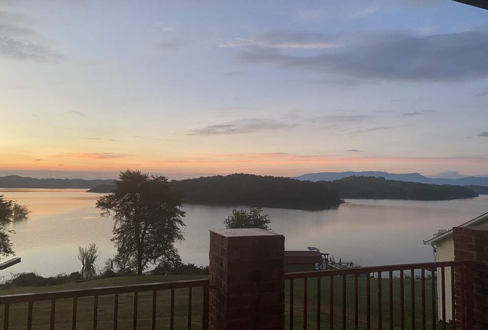 Douglas Lakefront Getaway with Mountain Views & Private Dock - Dandridge, Tennessee