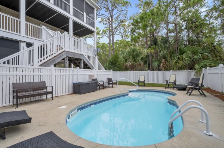 Private Poolside Haven with Gulf Access & Outdoor Living - Eastpoint, Florida