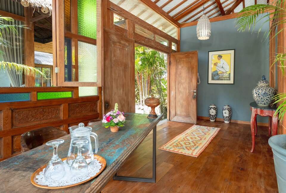 Authentic Balinese Villa with Saltwater Pool & Yoga Pavilion - Canggu, Indonesia