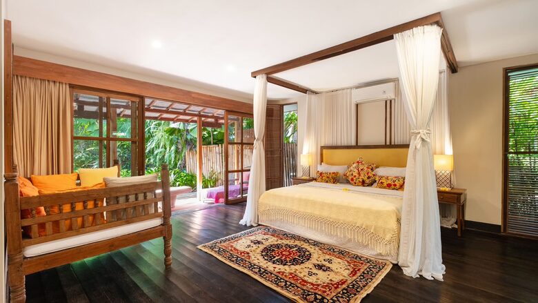 Authentic Balinese Villa with Saltwater Pool & Yoga Pavilion - Canggu, Indonesia