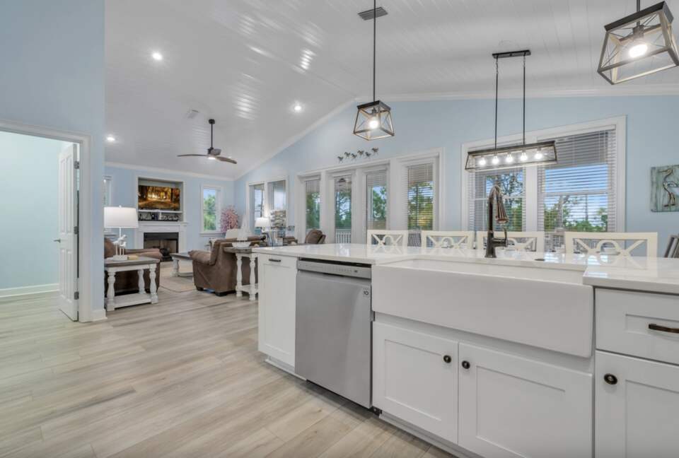 Private Poolside Haven with Gulf Access & Outdoor Living - Eastpoint, Florida