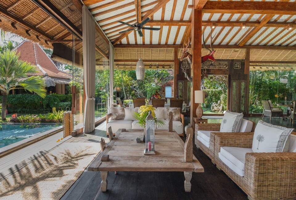Authentic Balinese Villa with Saltwater Pool & Yoga Pavilion - Canggu, Indonesia