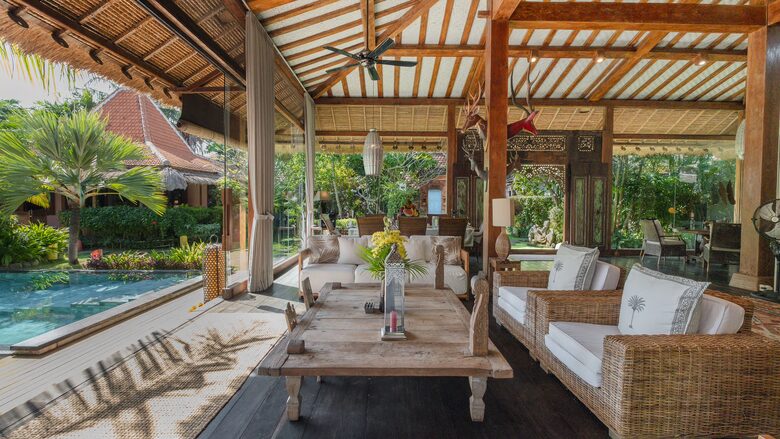 Authentic Balinese Villa with Saltwater Pool & Yoga Pavilion - Canggu, Indonesia