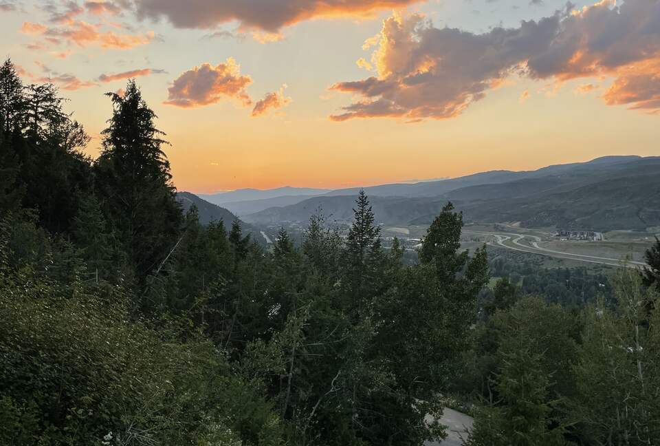 View from deck