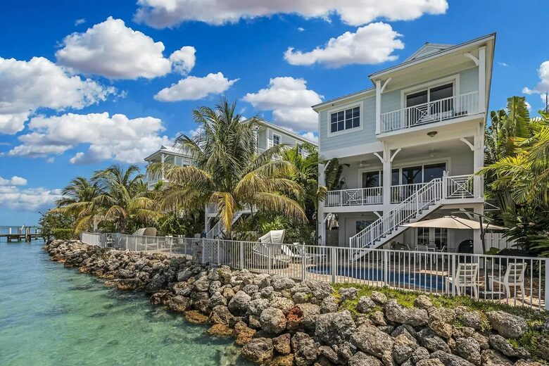 Coastal Keys Getaway with Balconies & Gulffront Living - Marathon, Florida