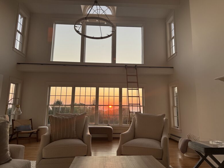 Cape Cod Elegance with Sunset Views over the Bay - Falmouth, Massachusetts