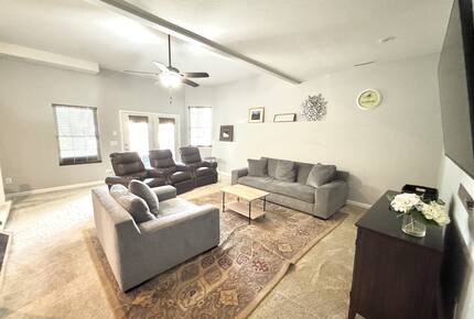 Lower level living room