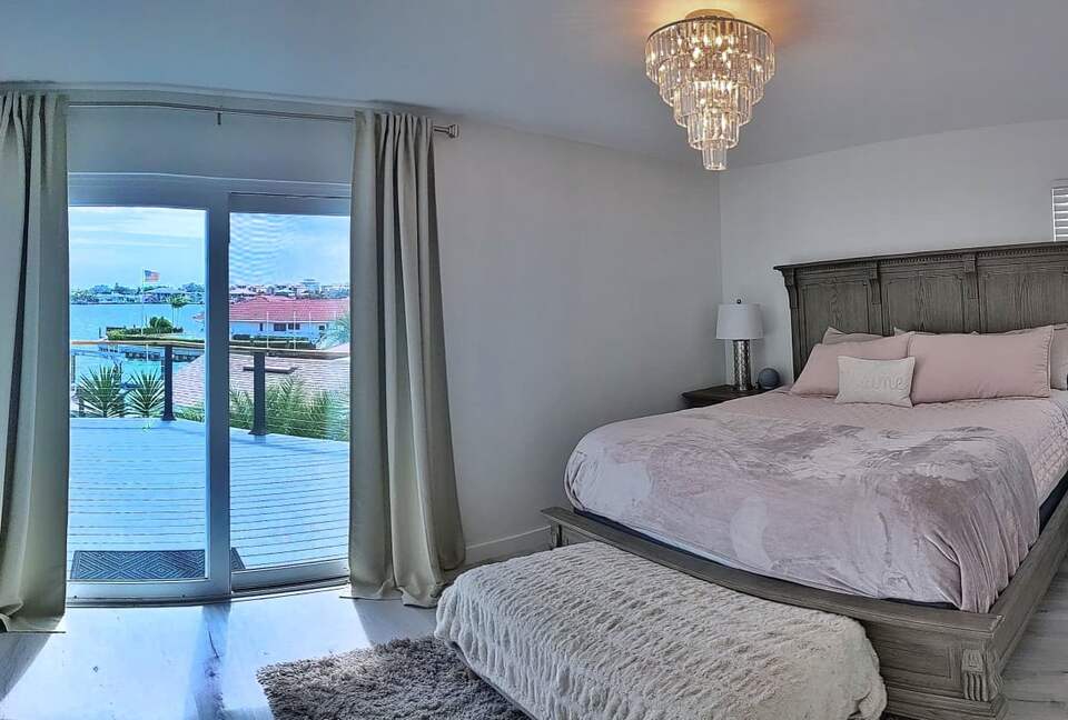 Master Bedroom with Balcony