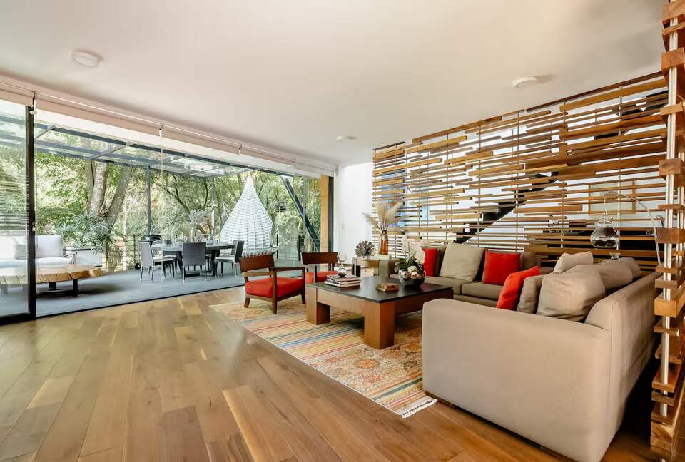 Refined Residence Overlooking Avándaro’s Waterfall - Avandaro, Mexico