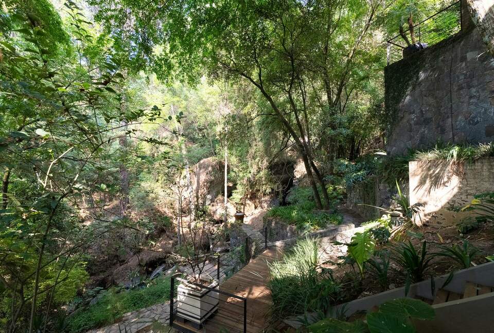 Refined Residence Overlooking Avándaro’s Waterfall - Avandaro, Mexico